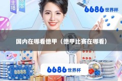 国内在哪看德甲（德甲比赛在哪看）