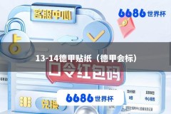 13-14德甲贴纸（德甲会标）